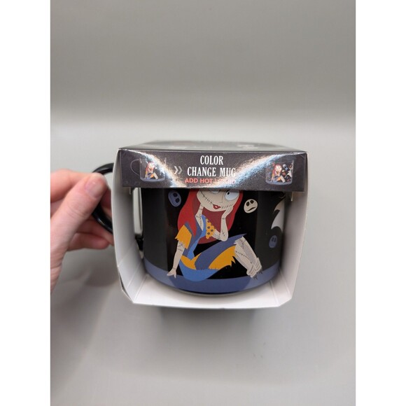 NEW Nightmare Before Christmas, Color Changing Coffee Mug, Jack And Sally 15 Oz - Picture 3 of 5